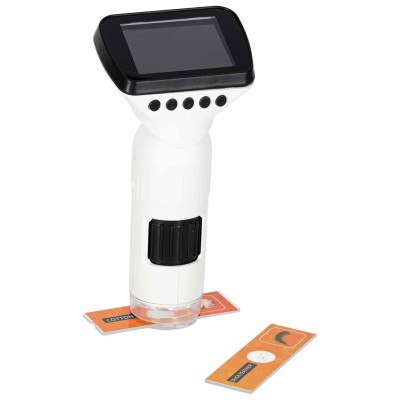 Skaitmeninis elektroninis mikroskopas wifi USB ekranas LCD 200x 1000x priedai – šaldyti braškių daigai