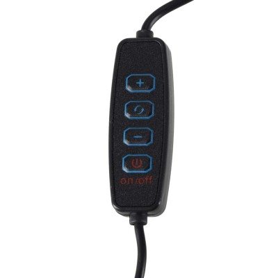 LED stalinis šviestuvas USB pasukama rankena 2 tvirtinimo būdai