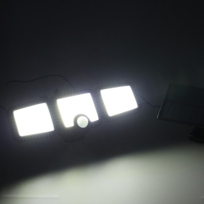 Lampa solarna LED 3w1 z czujnikiem ruchu zmierzchu